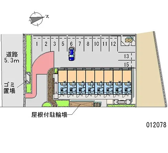 ★手数料０円★大阪市平野区瓜破東　月極駐車場（LP）